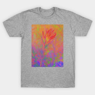 Indian Paintbrush (Castilleja Angustifolia) T-Shirt